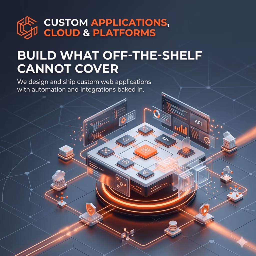 Custom applications and platforms