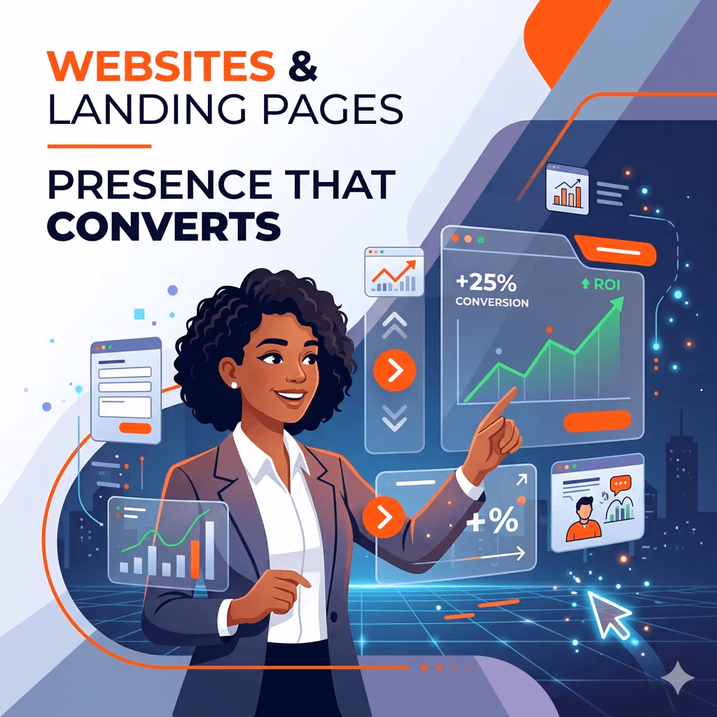 Website and landing page work